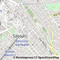 Map Sassari
