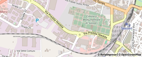 Mappa Sassari