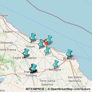 Mappa Contrada Morgicchio, 72012 Carovigno BR, Italia (18.3155)