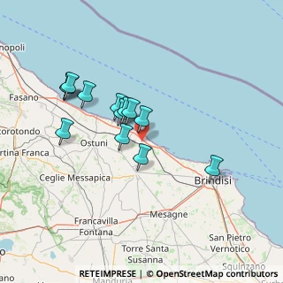Mappa Contrada Morgicchio, 72012 Carovigno BR, Italia (13.34308)