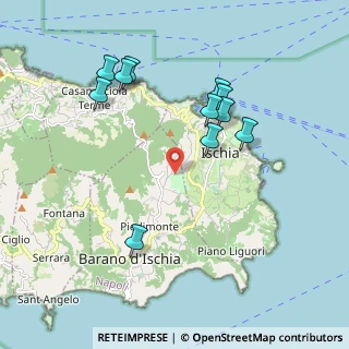Mappa Via Montagna, 80070 Barano D'ischia NA, Italia (2.09455)