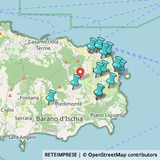 Mappa Via Montagna, 80070 Barano D'ischia NA, Italia (1.65385)