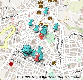 Mappa Via Erminio Continelli, 72017 Ostuni BR, Italia (0.229)