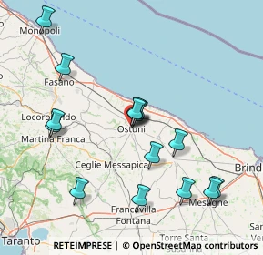 Mappa Via Erminio Continelli, 72017 Ostuni BR, Italia (16.638)