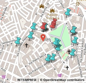 Mappa Via Erminio Continelli, 72017 Ostuni BR, Italia (0.123)