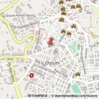 Mappa Via Giovanni Canestrini, 9, 72017 Ostuni, Brindisi (Puglia)