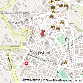 Mappa Via G. Ferrari, 6, 72017 Ostuni, Brindisi (Puglia)