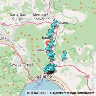 Mappa Via Casignano, 84081 Salerno SA, Italia (3.932)