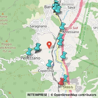 Mappa Via Casignano, 84081 Salerno SA, Italia (1.306)