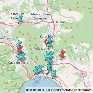 Mappa Via Lisca, 84081 Salerno SA, Italia (4.63625)