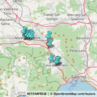 Mappa Via Spineta, 84015 Nocera Superiore SA, Italia (3.8275)