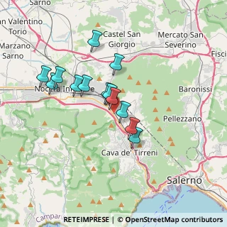 Mappa Via Spineta, 84015 Nocera Superiore SA, Italia (3.11538)