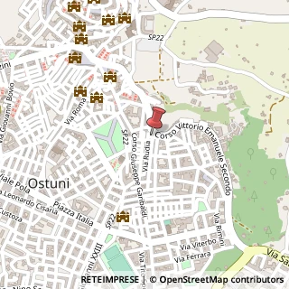 Mappa Via F. Caracciolo, 12, 72017 Ostuni, Brindisi (Puglia)