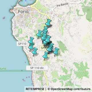 Mappa Via Palummera, 80075 Forio NA, Italia (0.20769)