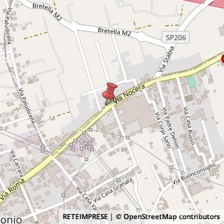 Mappa Via dei Goti, 300, 84012 Angri, Salerno (Campania)