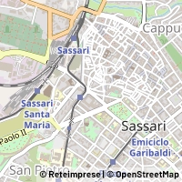 지도 Sassari