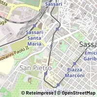 Kaart Sassari