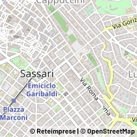 Karte Sassari
