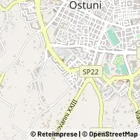 Kaart Ostuni