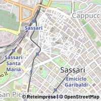 Mapa Sassari