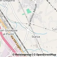 Kaart Cava de' Tirreni