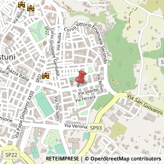Mappa Via Antonio Fogazzaro, 40, 72017 Ostuni BR, Italia, 72017 Ostuni, Brindisi (Puglia)