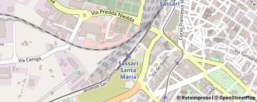 Mappa Sassari