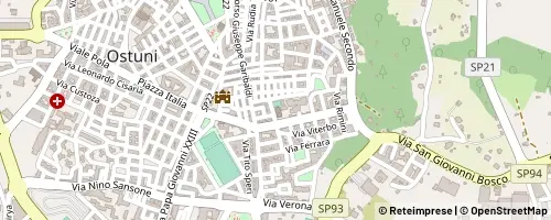 Mappa Ostuni
