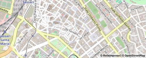Mappa Sassari