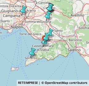Mappa Via Provinciale Fontanelle, 80053 Castellammare di Stabia NA, Italia (15.708)