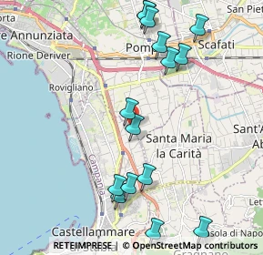 Mappa Via Provinciale Fontanelle, 80053 Castellammare di Stabia NA, Italia (2.504)