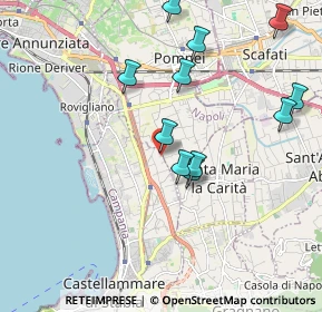 Mappa Via Provinciale Fontanelle, 80053 Castellammare di Stabia NA, Italia (2.13)