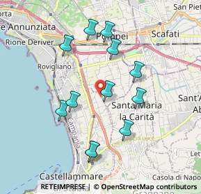 Mappa Via Provinciale Fontanelle, 80053 Castellammare di Stabia NA, Italia (1.9125)