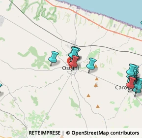 Mappa Via Don Luigi Sturzo, 72017 Ostuni BR, Italia (5.515)