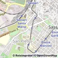 지도 Sassari