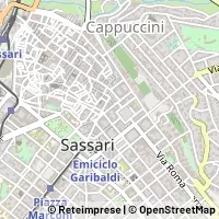 خريطة Sassari