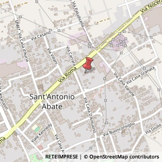 Mappa Via Roma, 554, 80057 Sant'Antonio Abate, Napoli (Campania)