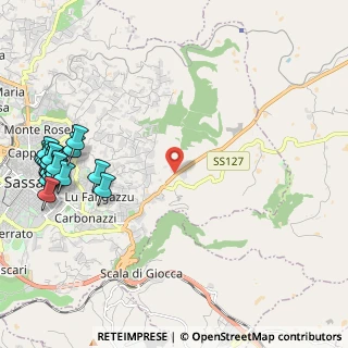 Mappa Strada Vicinale Sos Laccheddos, 07100 Sassari SS, Italia (3.2355)