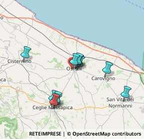 Mappa Viale Aldo Moro c, 72017 Ostuni BR, Italia (6.96091)