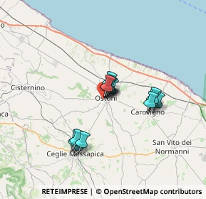 Mappa Viale Aldo Moro c, 72017 Ostuni BR, Italia (5.35643)