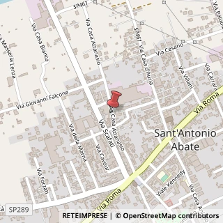 Mappa Via Casa Attanasio, 127, 80057 Sant'Antonio Abate, Napoli (Campania)