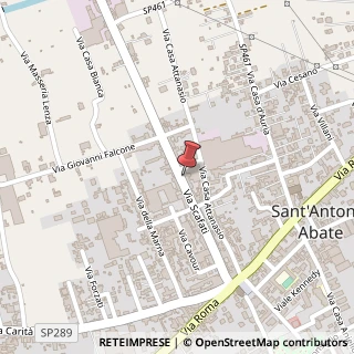 Mappa Via Scafati, 136, 80057 Sant'Antonio Abate, Napoli (Campania)