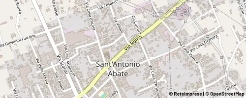 Mappa Sant’Antonio Abate
