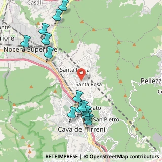 Mappa Via Giovanni Trezza, 84013 Cava de' Tirreni SA, Italia (2.71308)