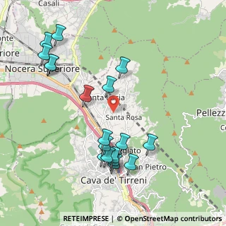 Mappa Via Giovanni Trezza, 84013 Cava de' Tirreni SA, Italia (2.35222)