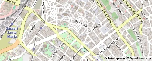 Mappa Sassari