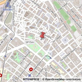 Mappa Piazza Università, 07100 Sassari SS, Italia, 07100 Sassari, Sassari (Sardegna)