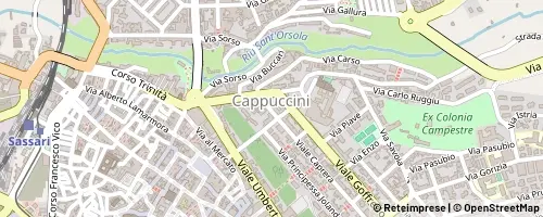 Mappa Sassari