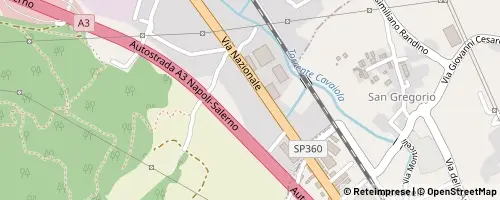 Mappa Nocera Superiore