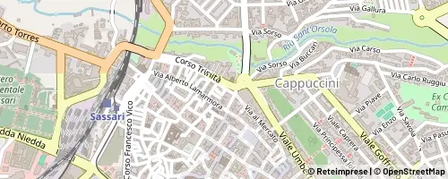 Mappa Sassari